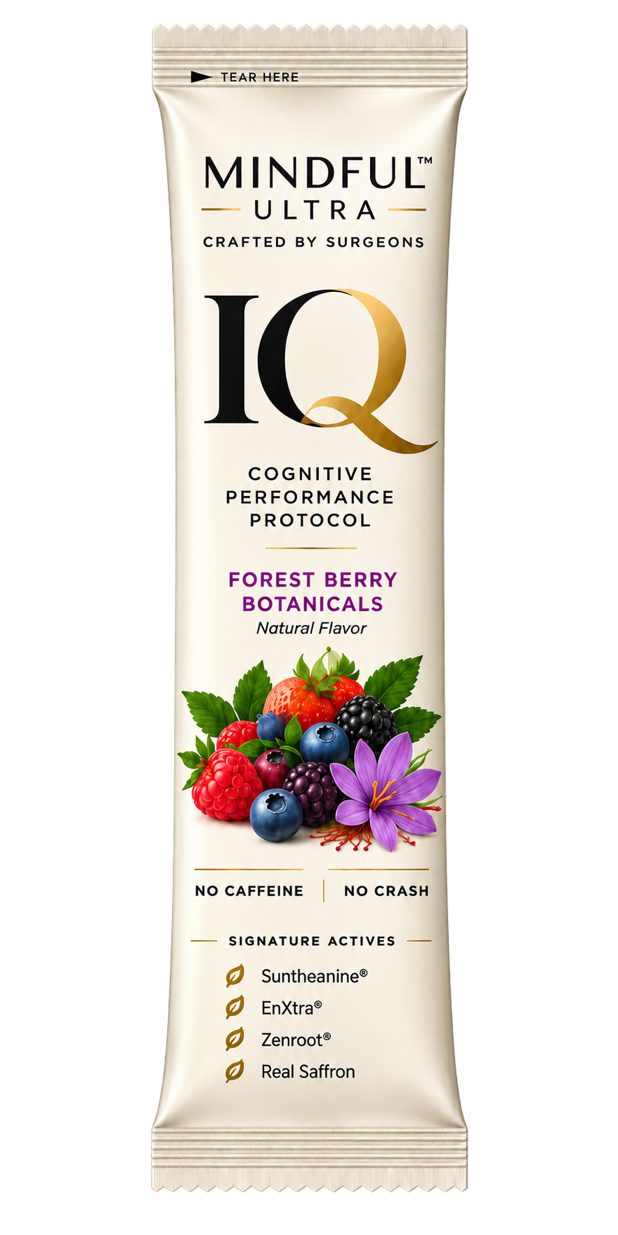 Mindful Ultra IQ Powder Drink Mix – Forest Berry Botanicals (30 Sachets)