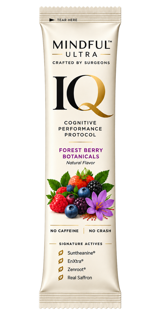 Mindful Ultra IQ Powder Drink Mix – Forest Berry Botanicals (30 Sachets)